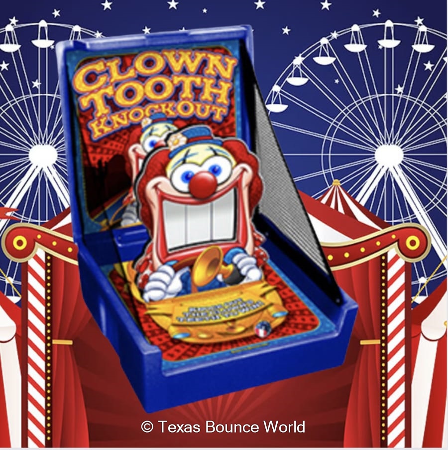 Clown Tooth Knockout Carnival Game - Bounce House Rental in The ...